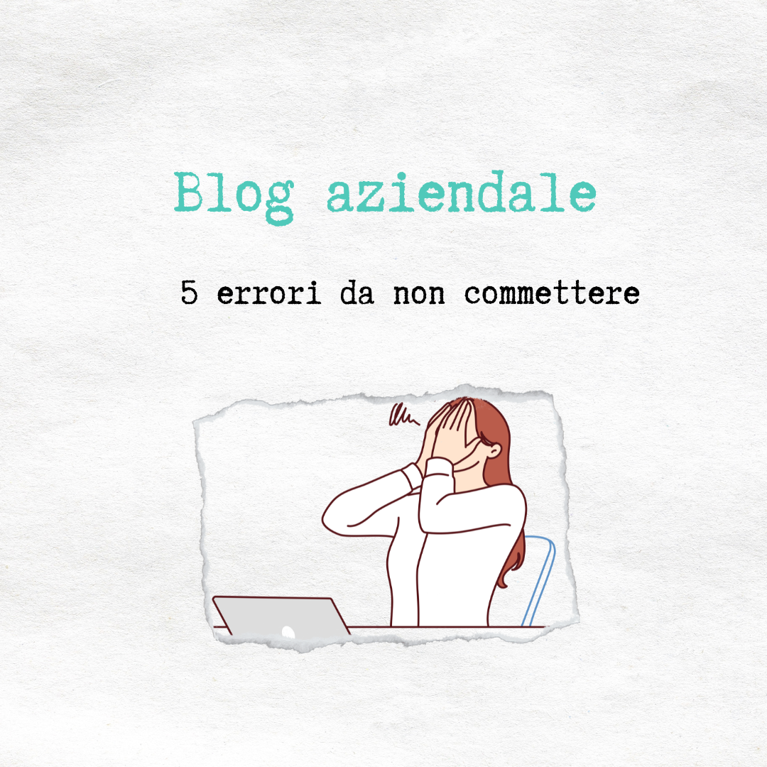 blog aziendale 5 errori