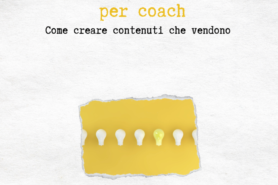 marketing per coach