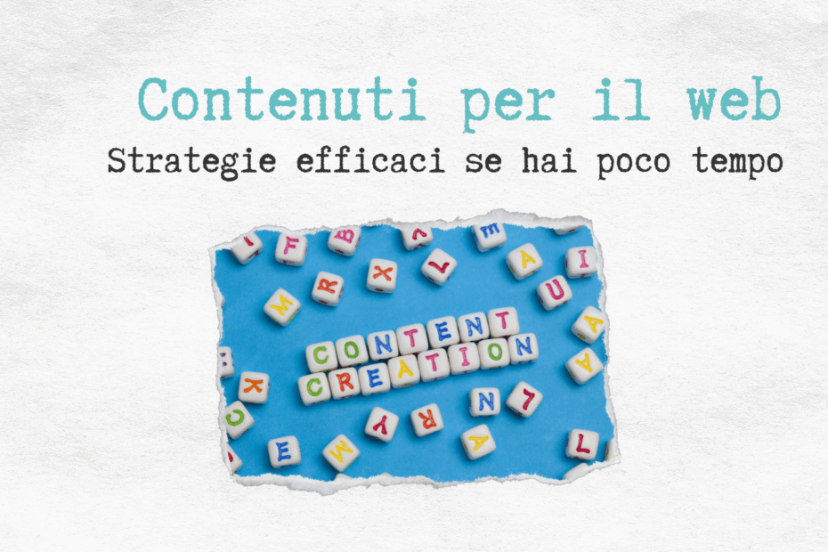 Scrivere contenuti per il web
