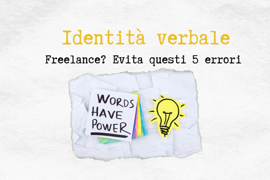 identita verbale