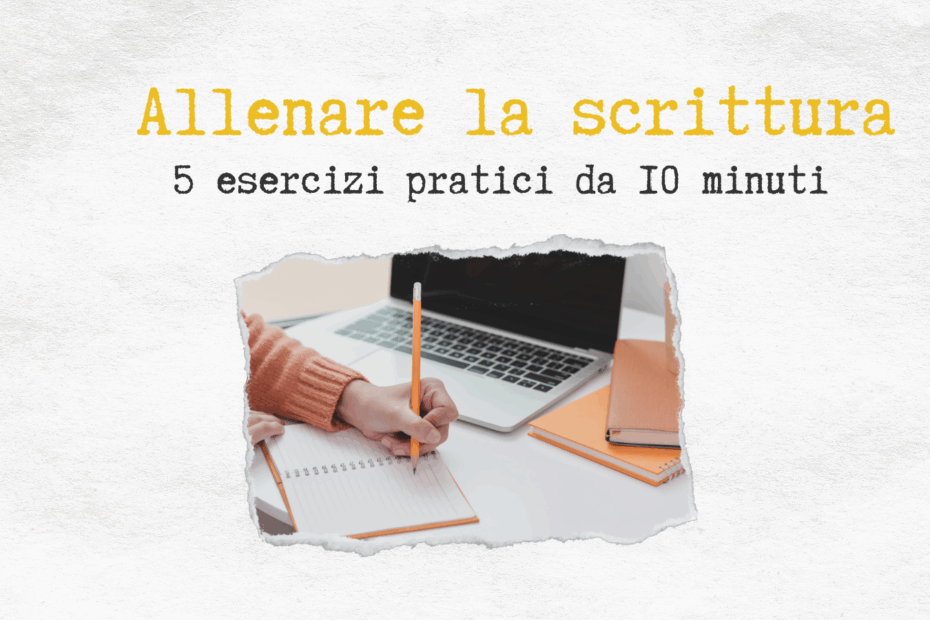 allenare scittura