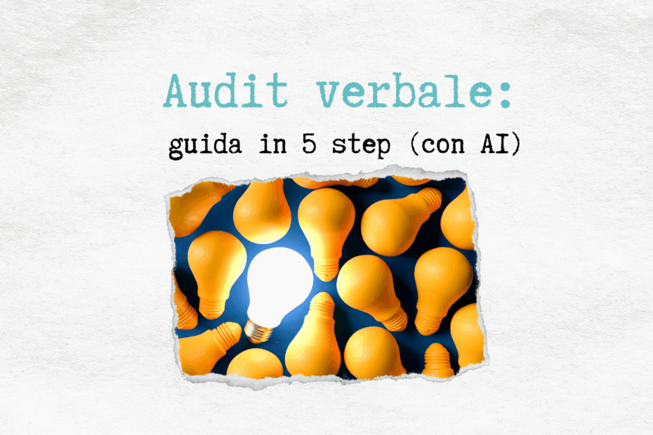 audit verbale