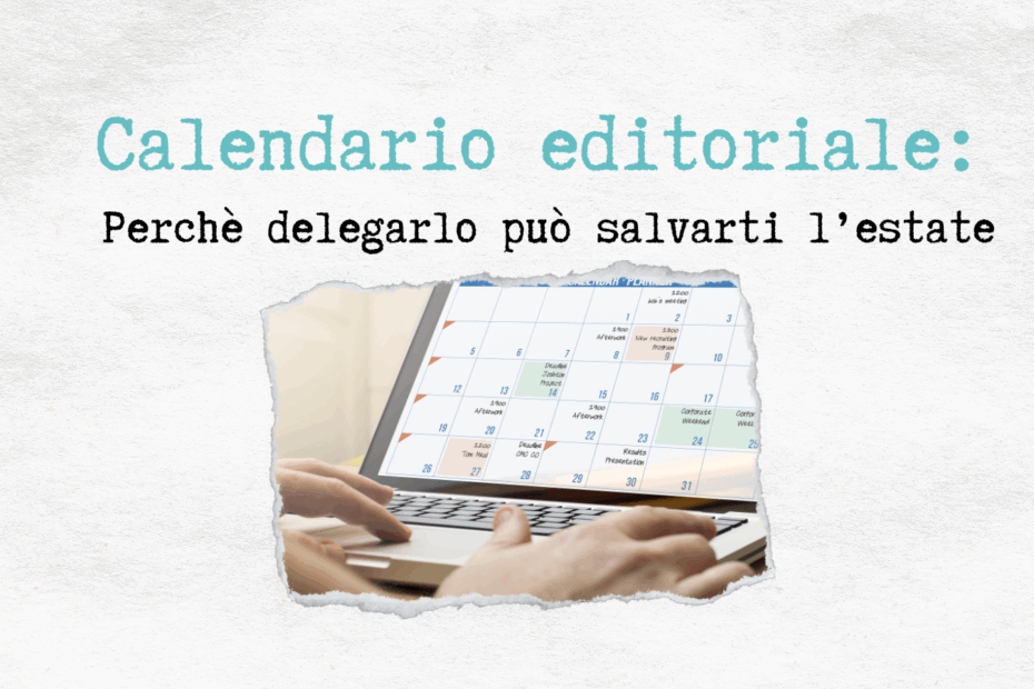 calendario editoriale estate