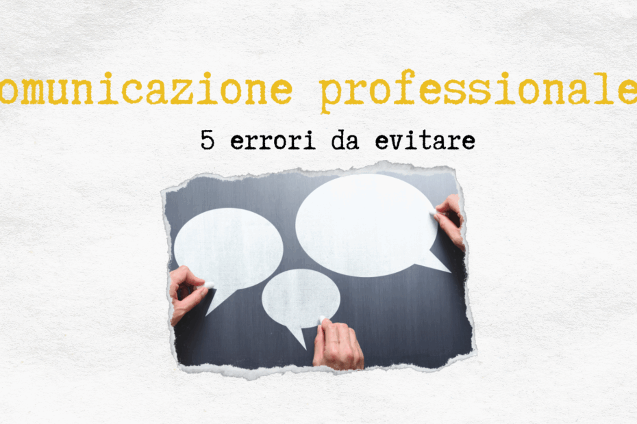errori di comunicazione