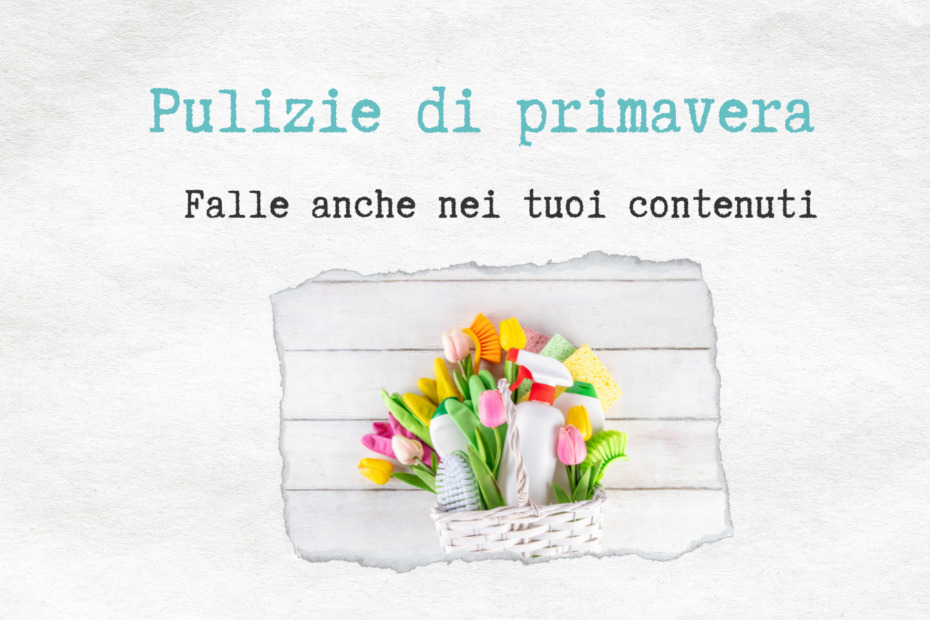 pulizie di primavera